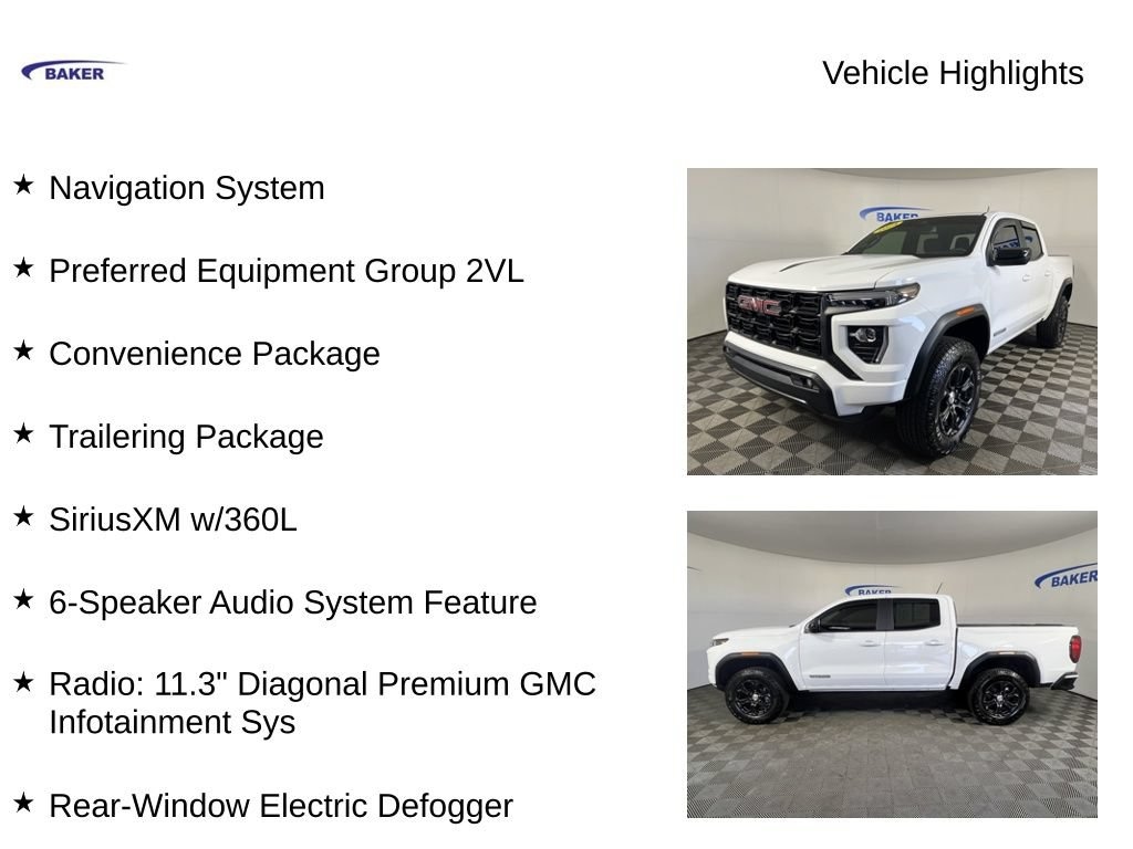 Used 2024 GMC Canyon Elevation Truck