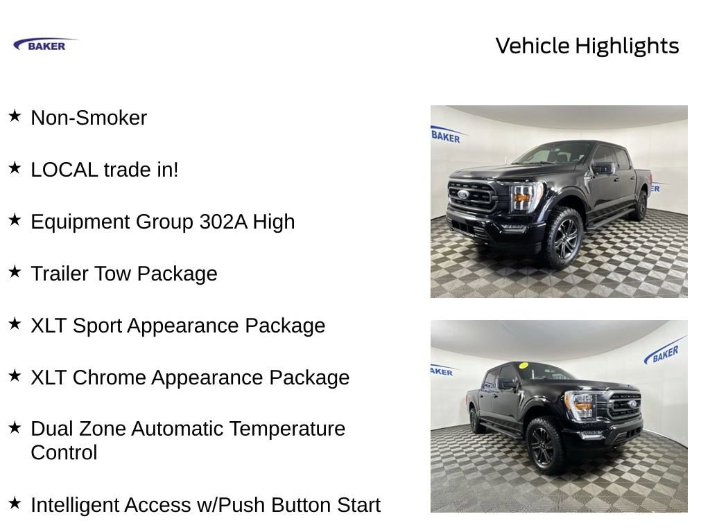 Used 2021 Ford F-150 XLT Truck