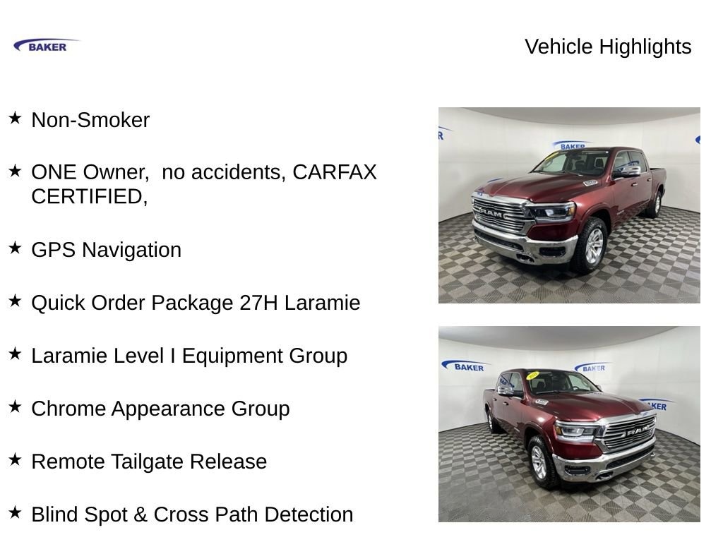 Used 2022 Ram 1500 Laramie