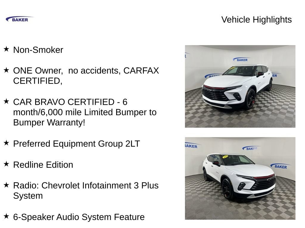 Used 2023 Chevrolet Blazer 2LT SUV