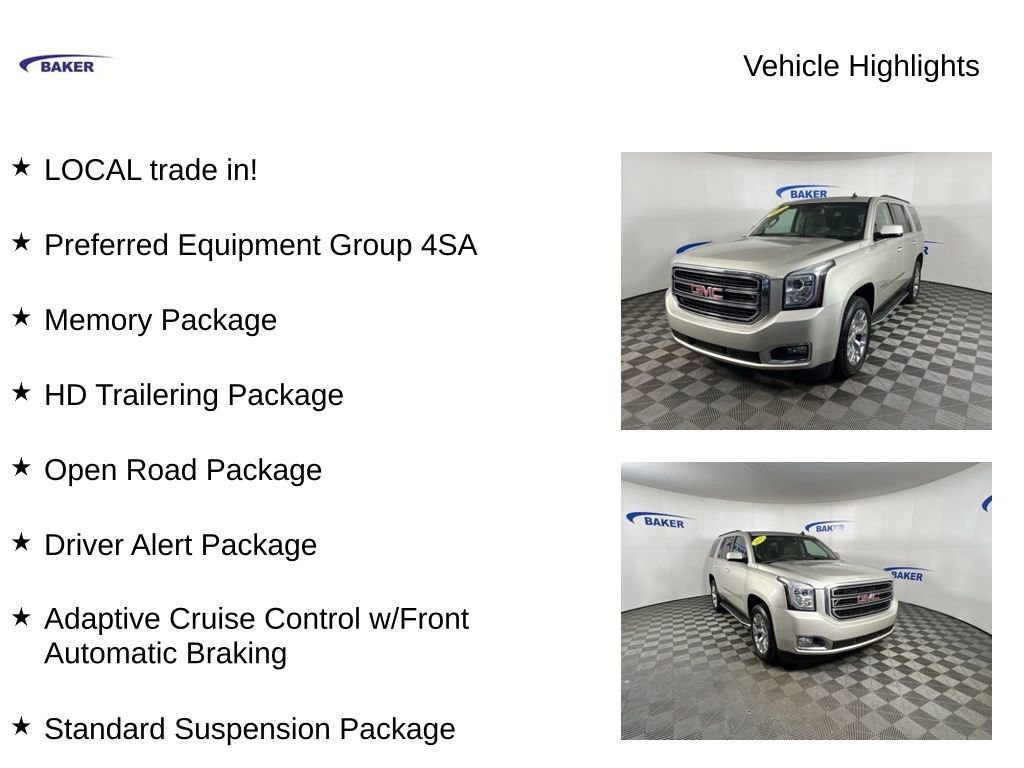 Used 2015 GMC Yukon SLT SUV