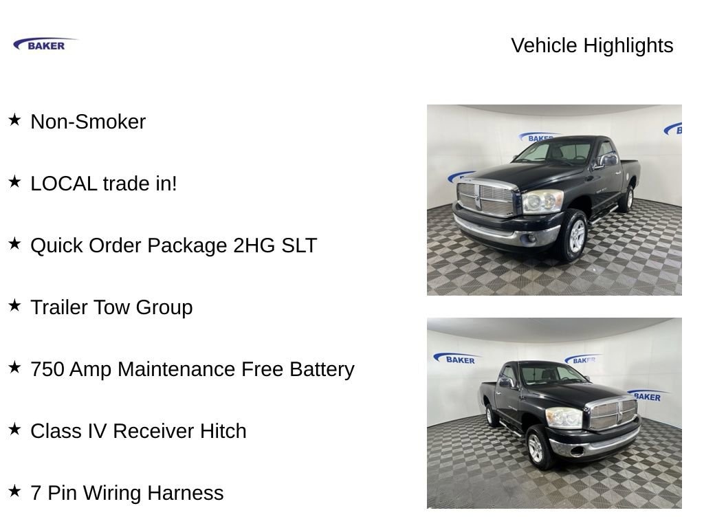 Used 2007 Dodge Ram 1500 SLT