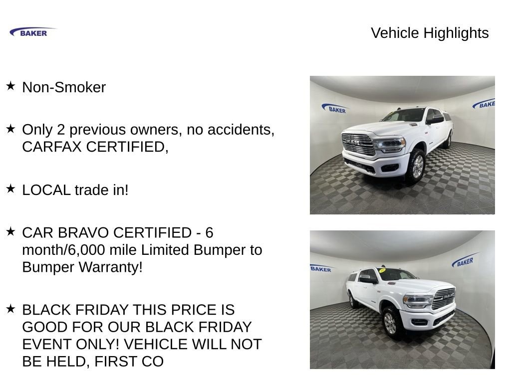 Used 2020 Ram 2500 Laramie