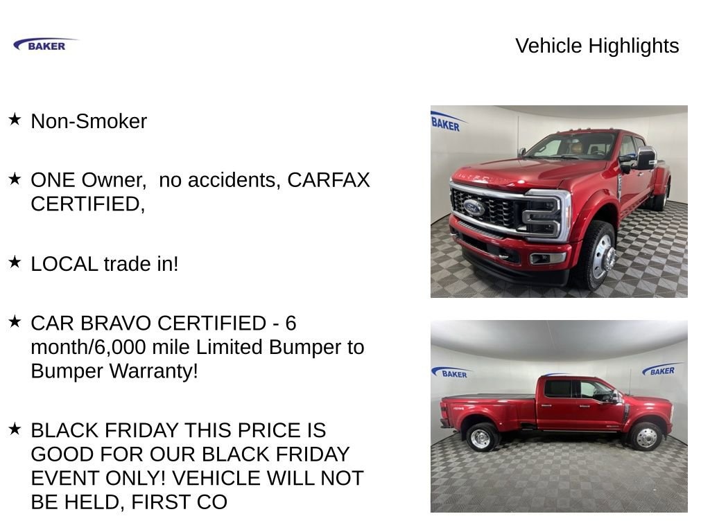 Used 2024 Ford F-450 Platinum Truck