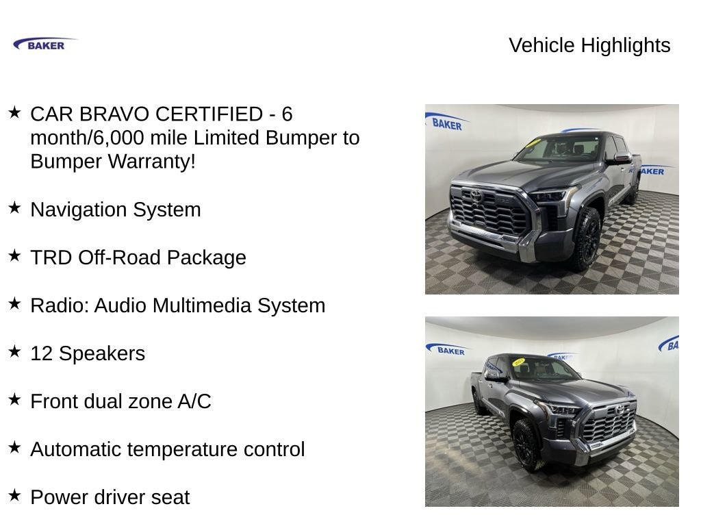 Used 2023 Toyota Tundra 1794 Edition Truck