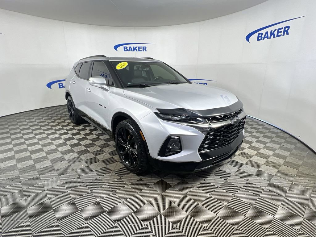 Used 2020 Chevrolet Blazer RS with VIN 3GNKBKRS0LS569177 for sale in Coopersville, MI
