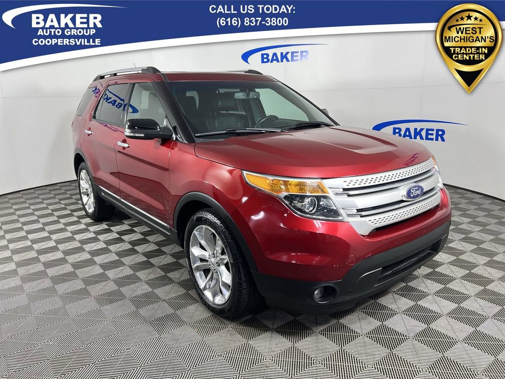 Used 2014 Ford Explorer XLT with VIN 1FM5K8D8XEGA32026 for sale in Coopersville, MI