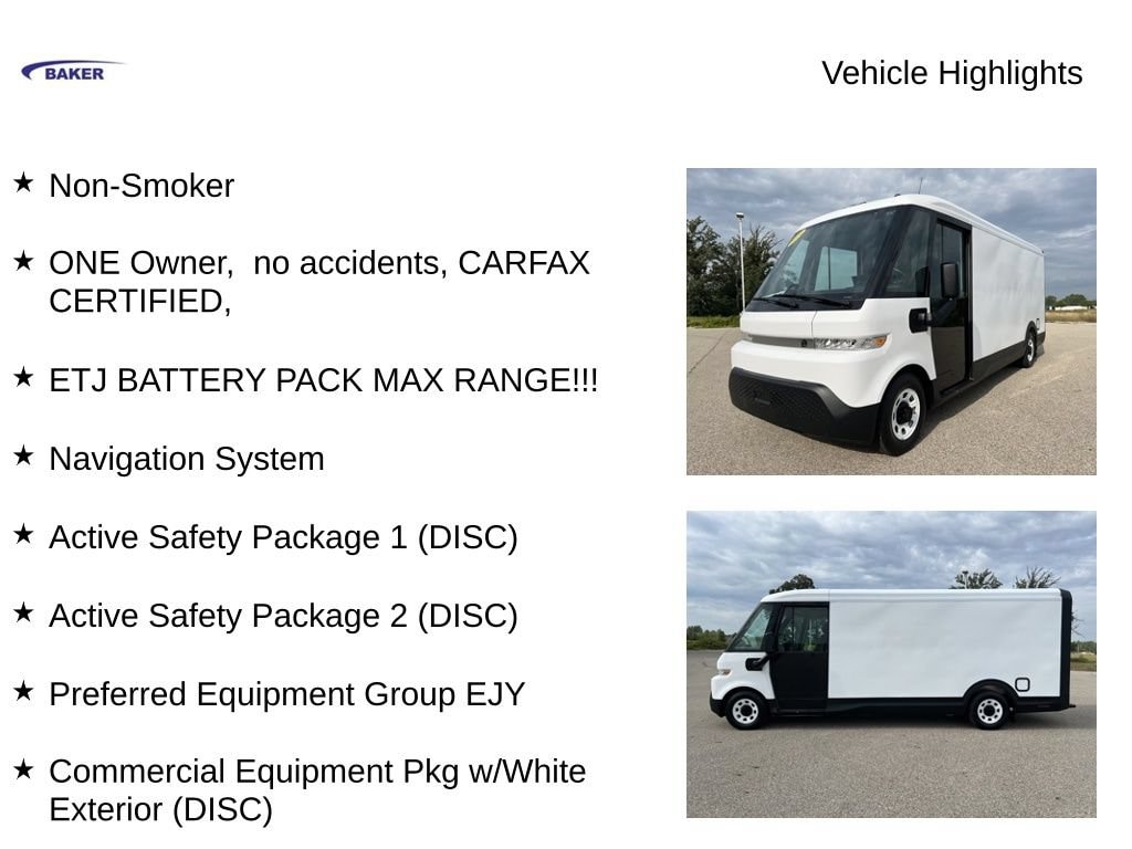 Used 2024 Brightdrop Zevo 600 EJY Van