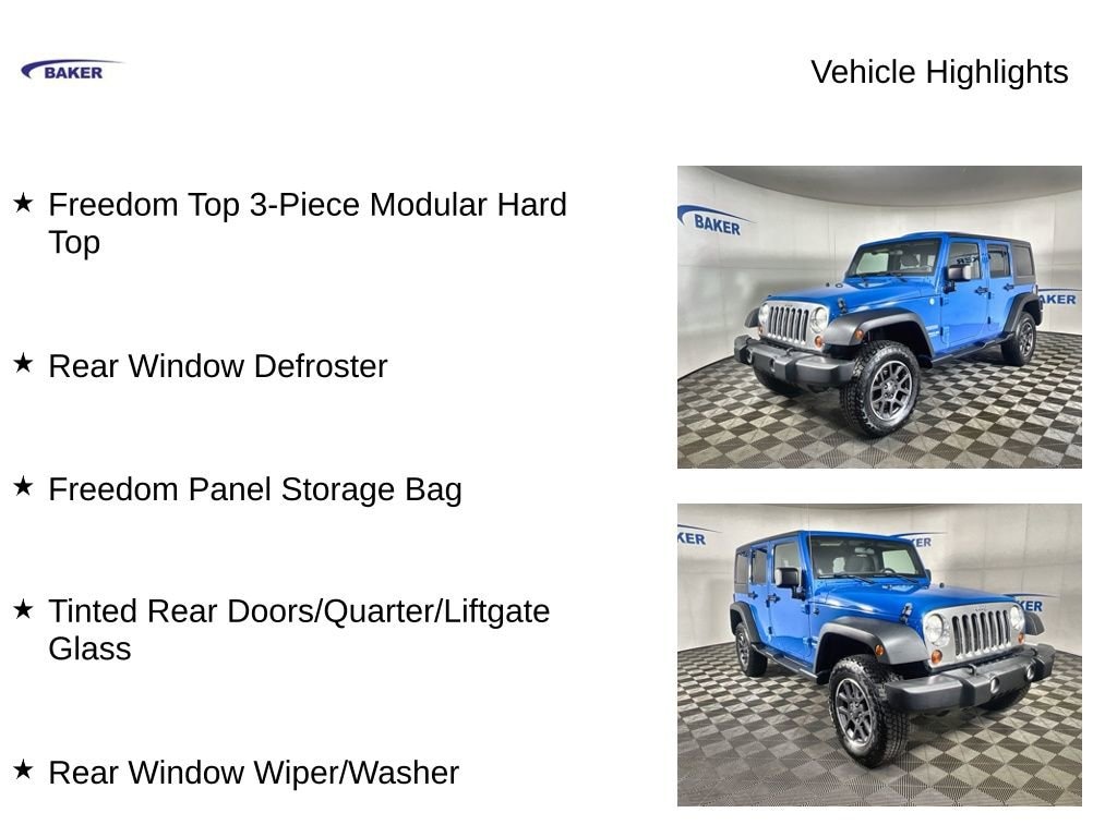 Used 2011 Jeep Wrangler Unlimited Sport SUV