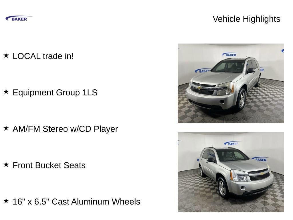 Used 2008 Chevrolet Equinox LS SUV