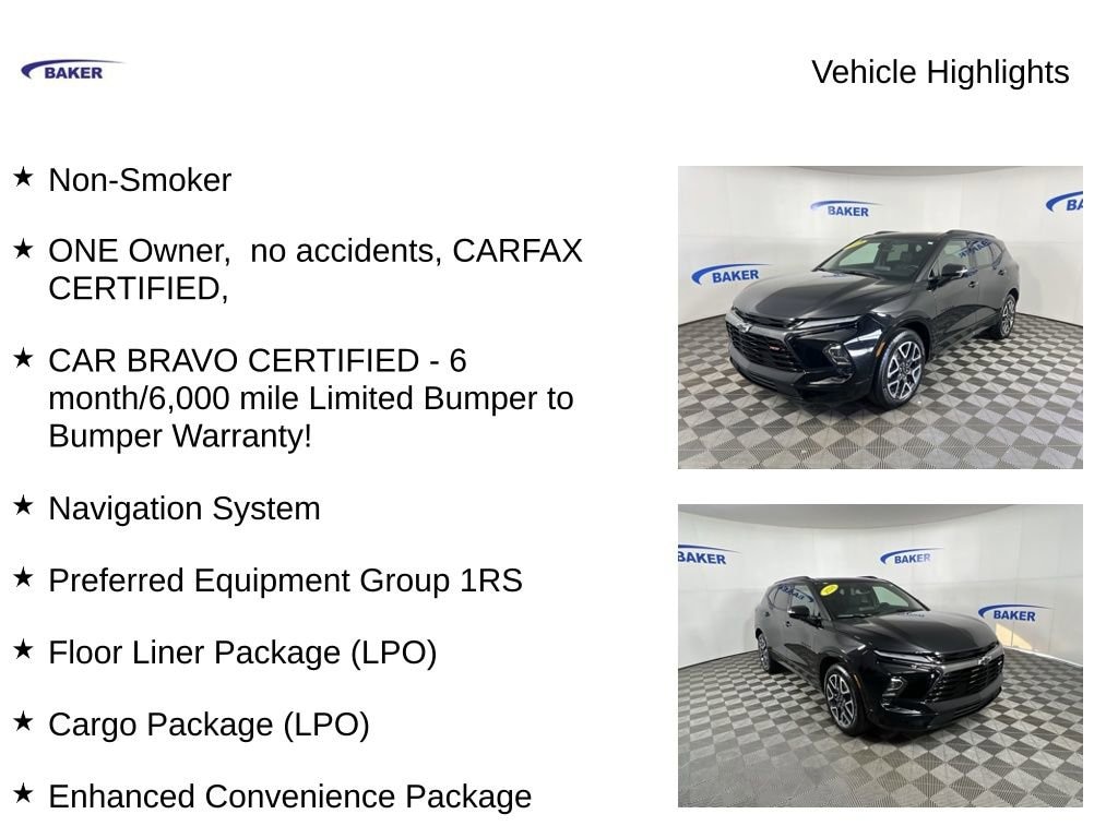 Used 2024 Chevrolet Blazer RS SUV