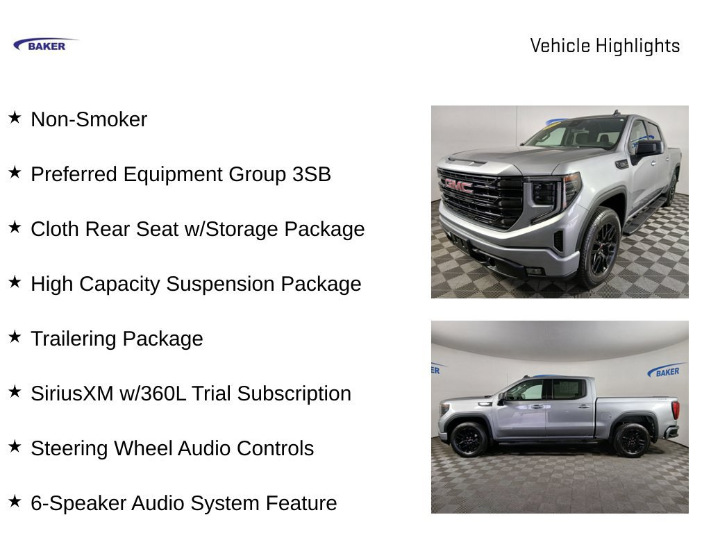 Used 2025 GMC Sierra 1500 Elevation Truck