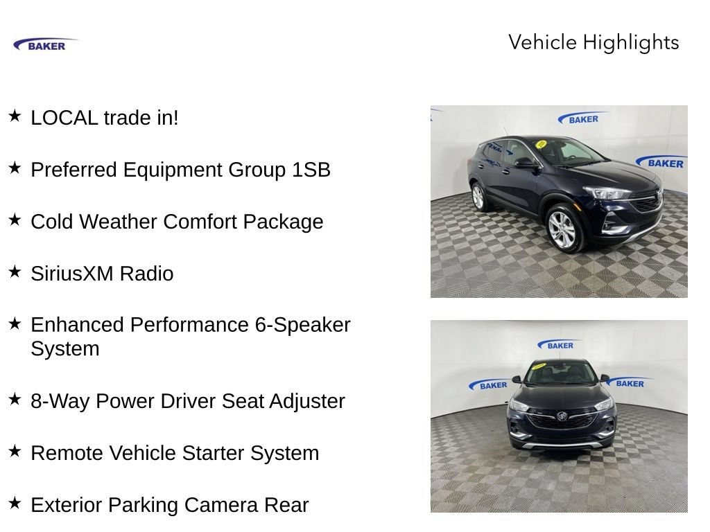 Used 2020 Buick Encore GX Preferred SUV
