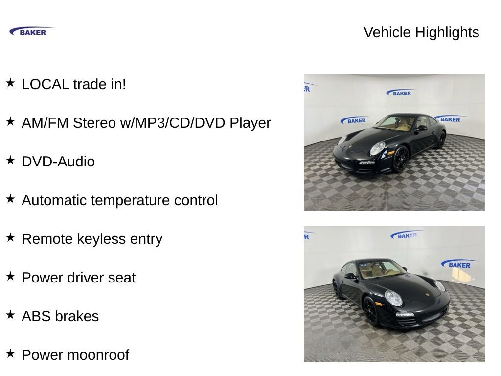 Used 2009 Porsche 911 Carrera Coupe
