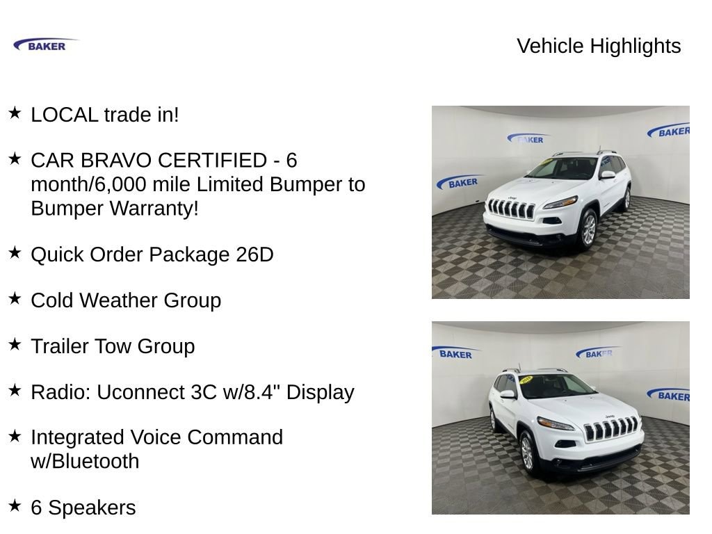 Used 2018 Jeep Cherokee Latitude Plus 4x4 SUV