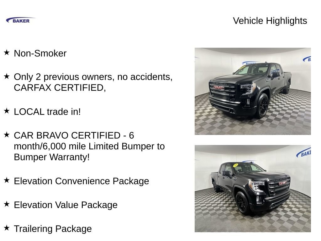 Used 2021 GMC Sierra 1500 Elevation Truck