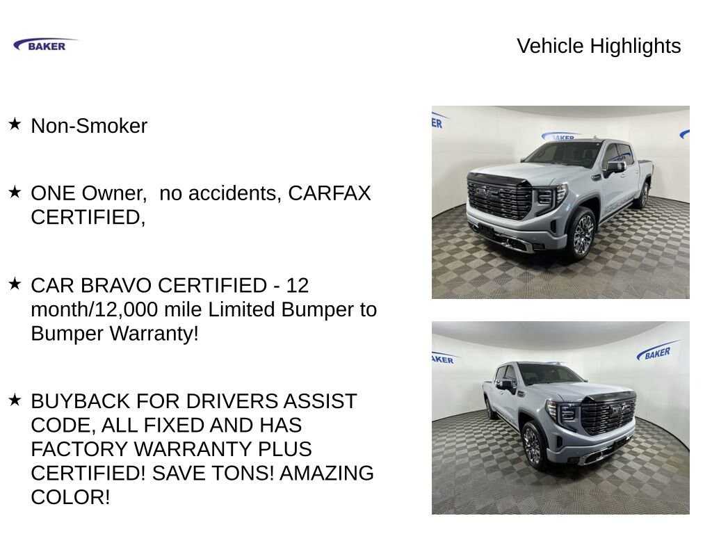 Used 2025 GMC Sierra 1500 Denali Ultimate Truck