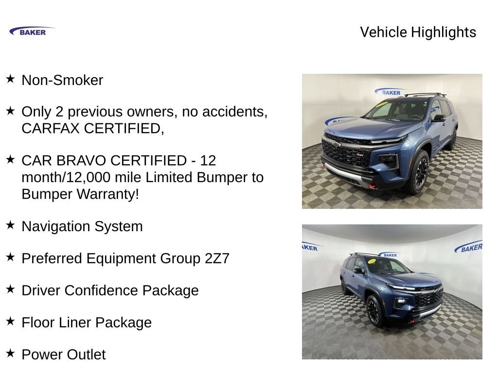 Used 2025 Chevrolet Traverse Z71 SUV
