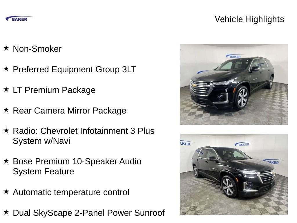 Used 2023 Chevrolet Traverse LT Leather SUV