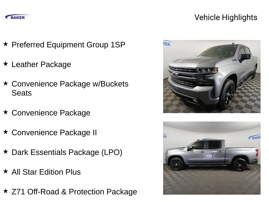 Used 2021 Chevrolet Silverado 1500 RST Truck