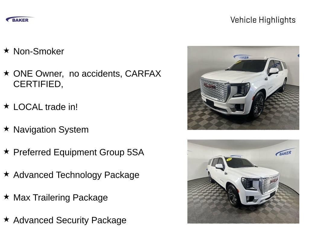 Used 2023 GMC Yukon XL Denali SUV