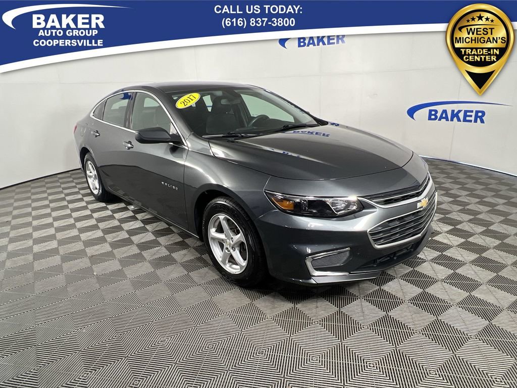 Used 2017 Chevrolet Malibu 1LS with VIN 1G1ZB5ST5HF150418 for sale in Coopersville, MI