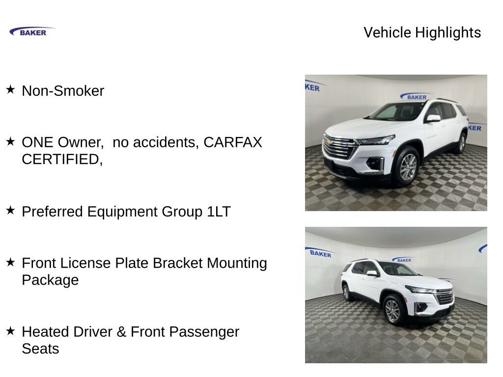 Used 2023 Chevrolet Traverse LT Cloth SUV