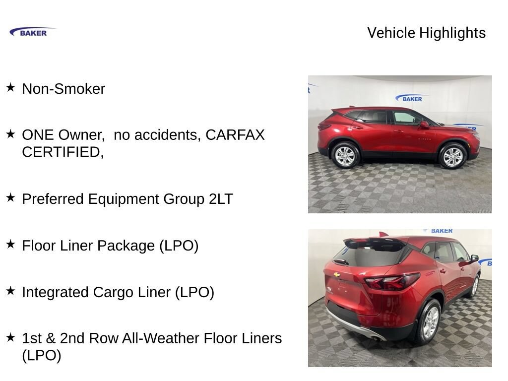 Used 2021 Chevrolet Blazer LT SUV