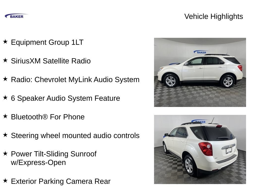 Used 2015 Chevrolet Equinox LT SUV
