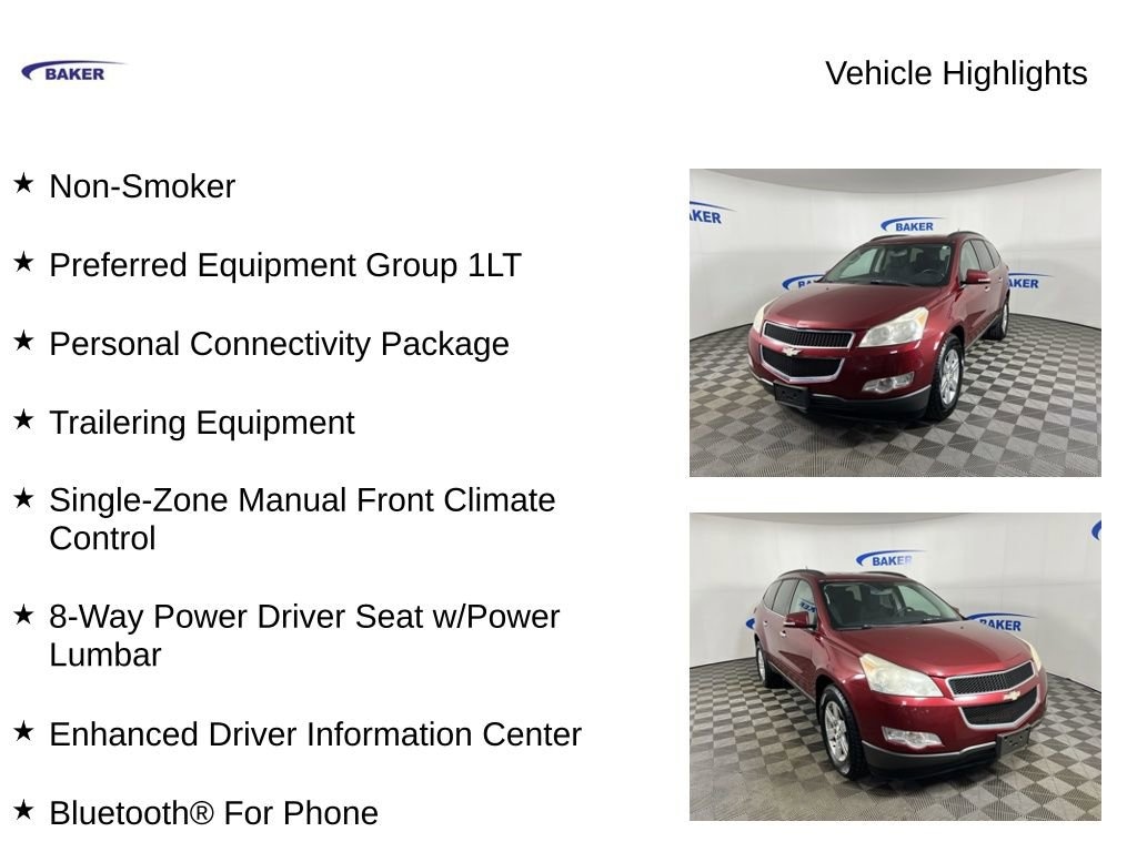 Used 2011 Chevrolet Traverse LT w/1LT SUV