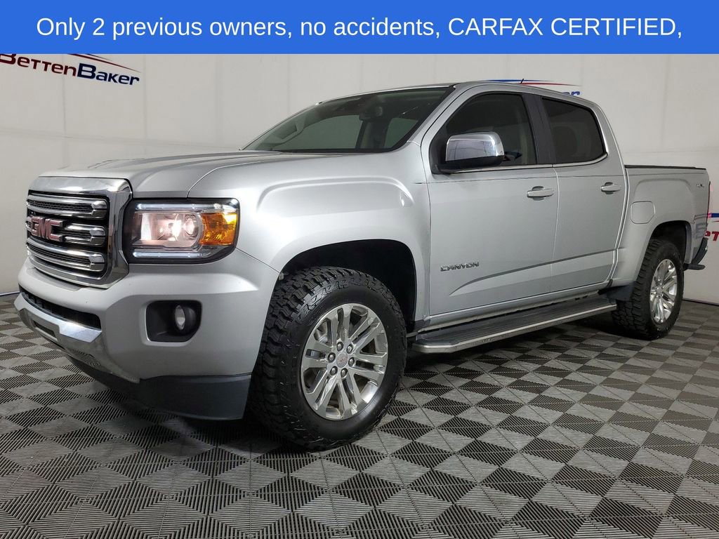 Used 2018 GMC Canyon SLT with VIN 1GTG6DEN7J1200801 for sale in Coopersville, MI