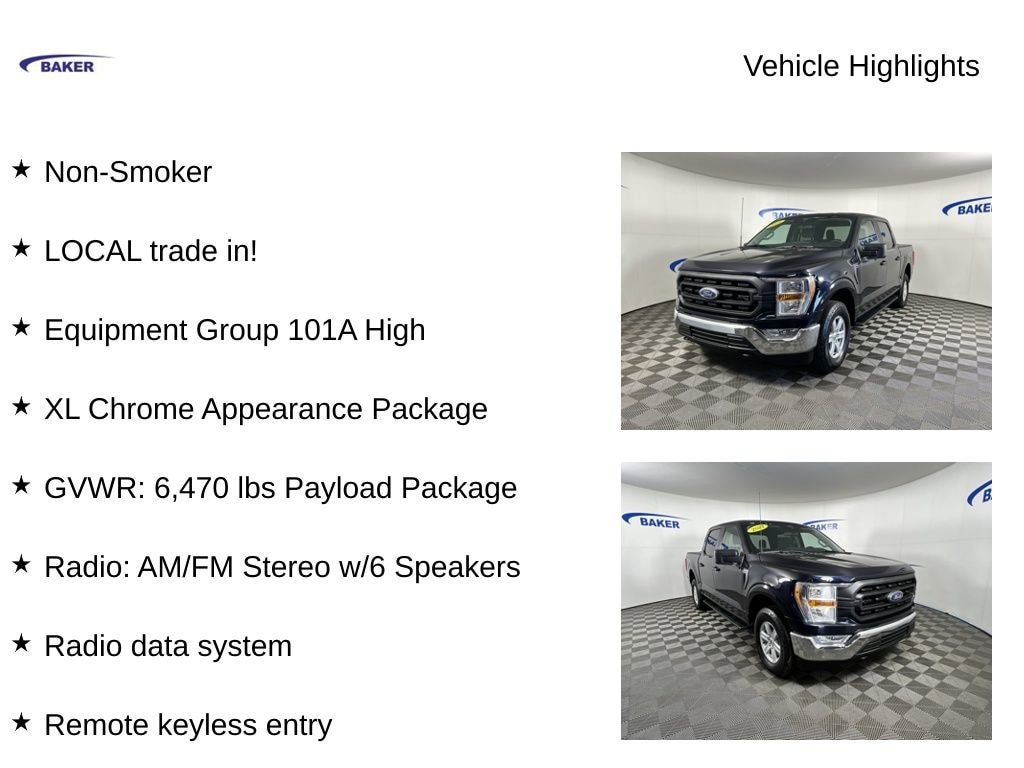 Used 2021 Ford F-150 XL Truck