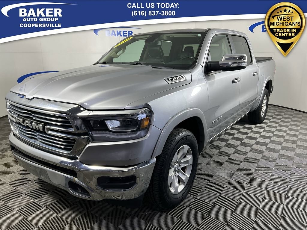 Used 2019 Ram 1500 Laramie Crew Cab 4x4 57 Box Truck