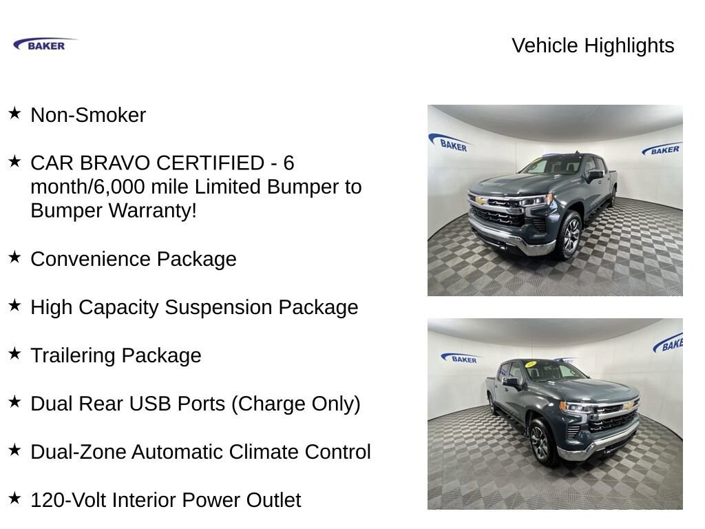 Used 2025 Chevrolet Silverado 1500 LT (2FL) Truck