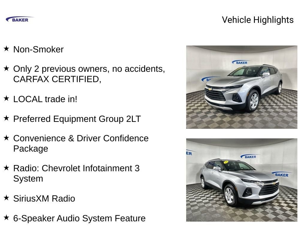 Used 2020 Chevrolet Blazer LT SUV