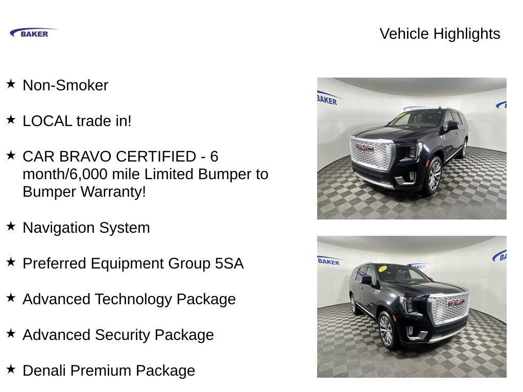 Used 2021 GMC Yukon Denali SUV
