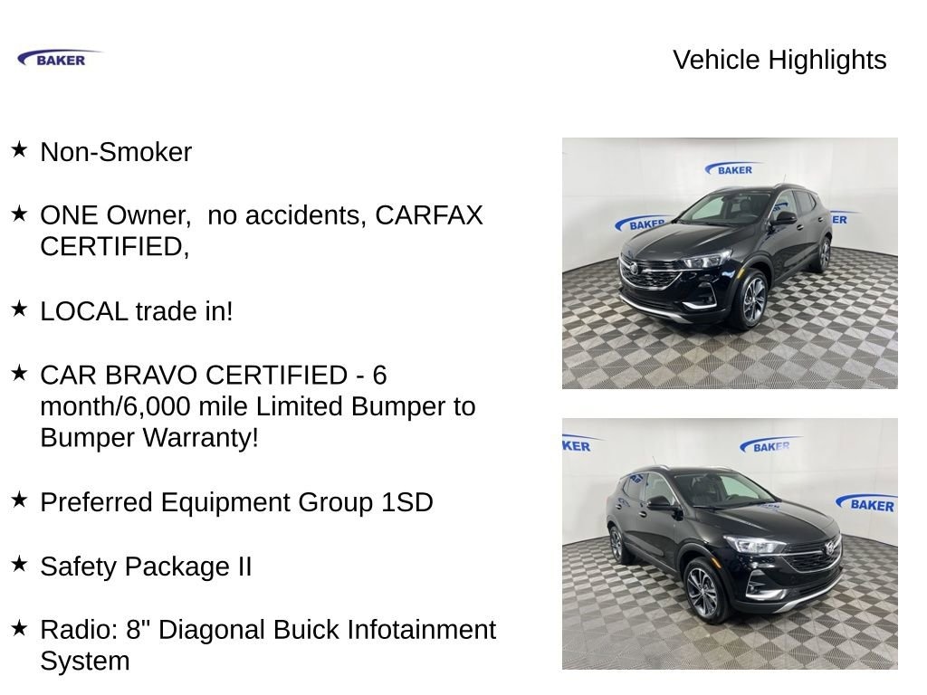 Used 2023 Buick Encore GX Select SUV