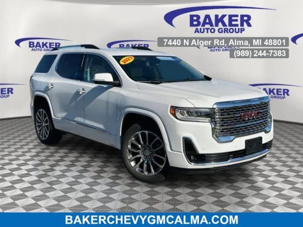 Certified 2023 GMC Acadia Denali SUV