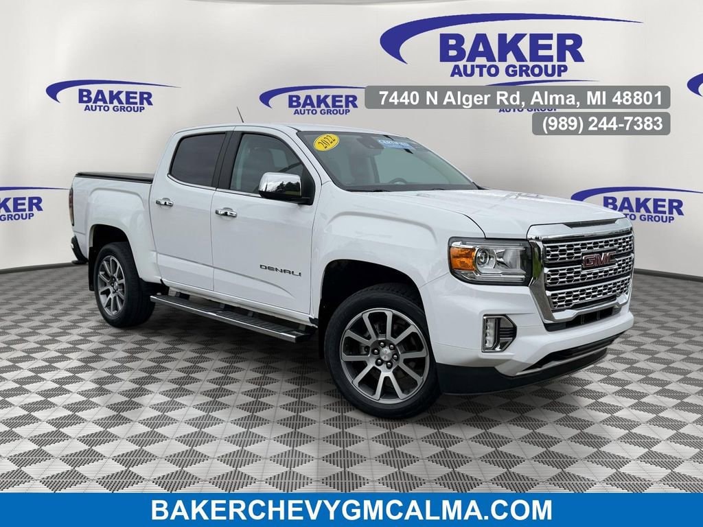 Certified 2022 GMC Canyon Denali Truck