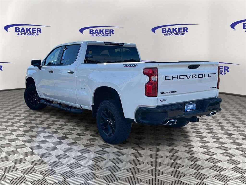Certified 2024 Chevrolet Silverado 1500 Custom Trail Boss Truck