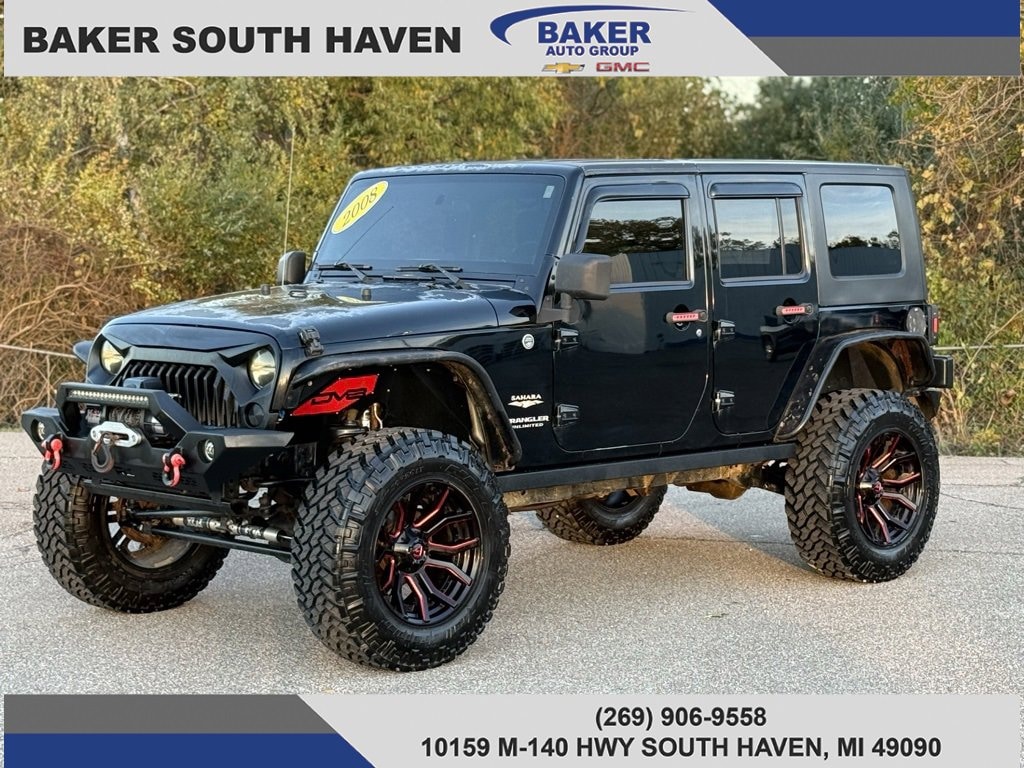 Used 2008 Jeep Wrangler Unlimited Sahara