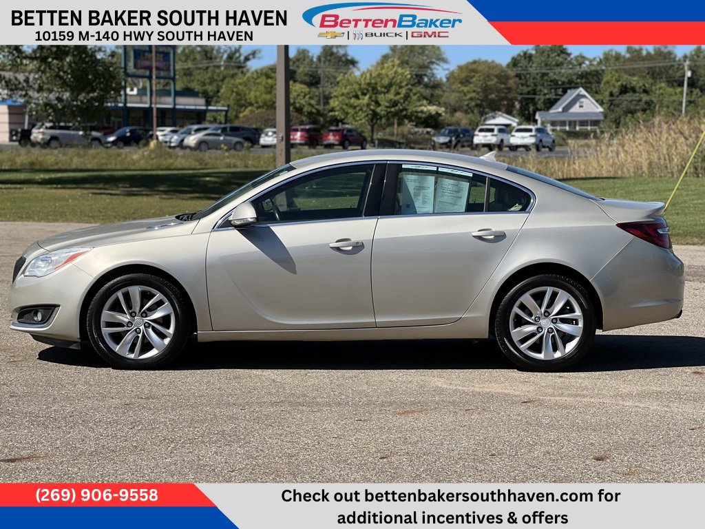 Used 2014 Buick Regal Base with VIN 2G4GK5EX1E9298353 for sale in South Haven, MI