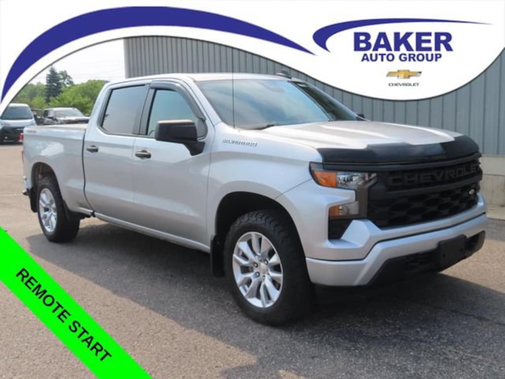 Used 2022 Chevrolet Silverado 1500 Custom Truck Crew Cab