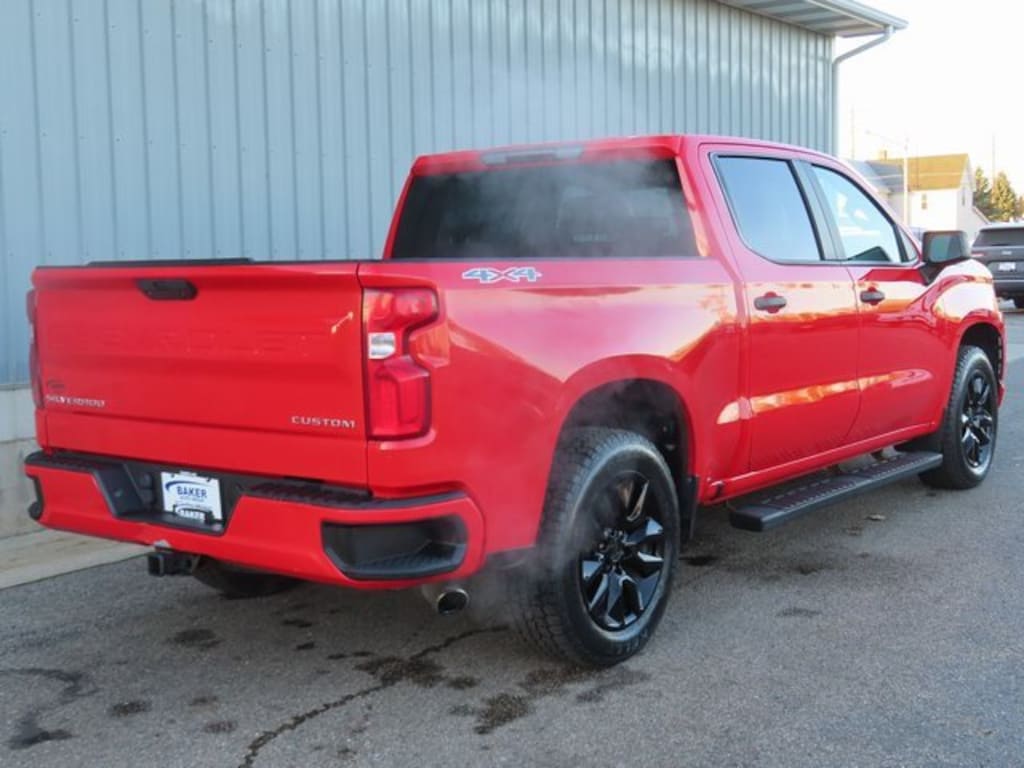 Used 2019 Chevrolet Silverado 1500 Custom Truck Crew Cab