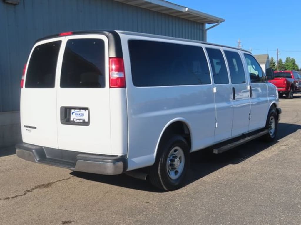 Used 2019 Chevrolet Express Passenger 3500 LT Van Extended Passenger Van