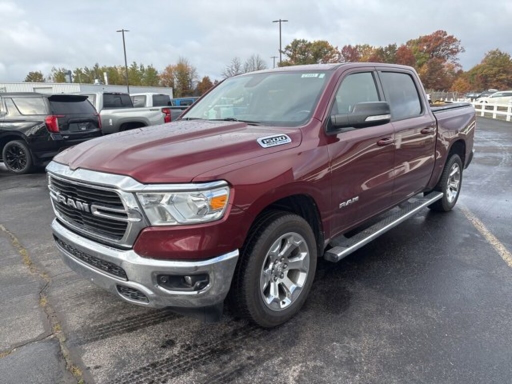 Used 2021 Ram 1500 Big Horn Crew Cab 4x4 57 Box Truck Crew Cab