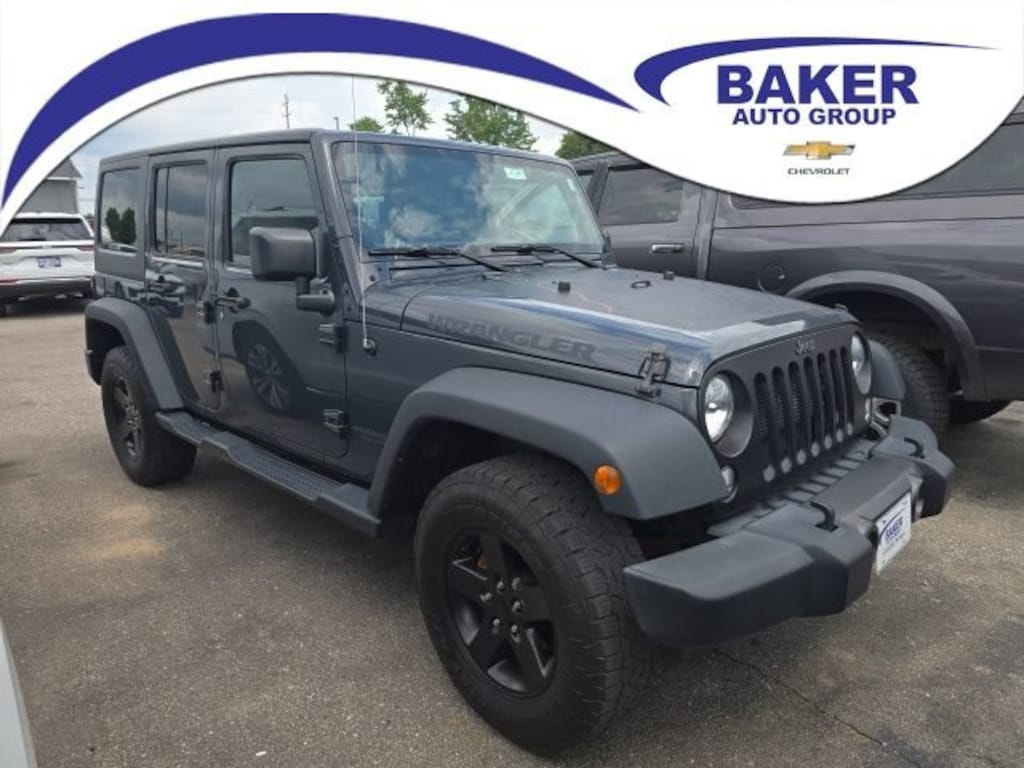 Used 2017 Jeep Wrangler Unlimited Sport SUV