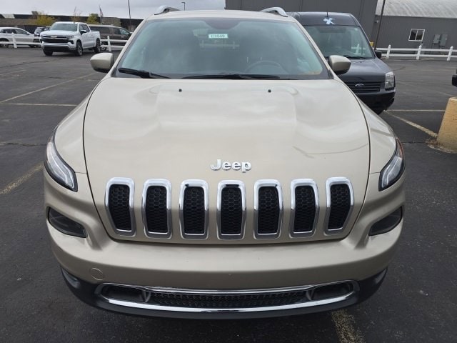 Used 2014 Jeep Cherokee Limited with VIN 1C4PJMDS0EW214375 for sale in Cadillac, MI