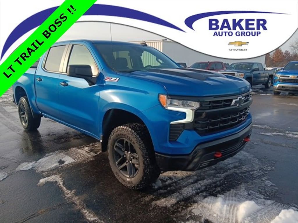 Used 2024 Chevrolet Silverado 1500 LT Trail Boss Truck Crew Cab
