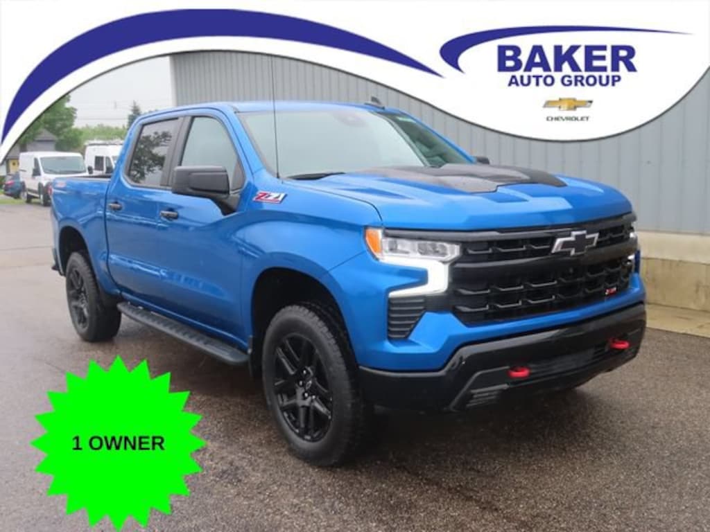 Used 2022 Chevrolet Silverado 1500 LT Trail Boss Truck Crew Cab